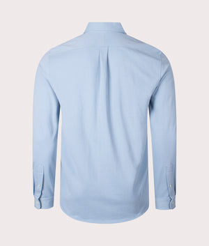 Featherweight Mesh Shirt in Vessel Blue by Polo Ralph Lauren. EQVVS Shot.