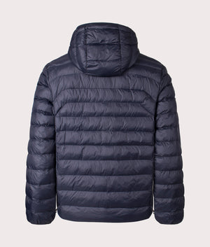 The Polo Ralph Lauren Colden Packable Jacket in Collection Navy at EQVVS. Back Shot. 