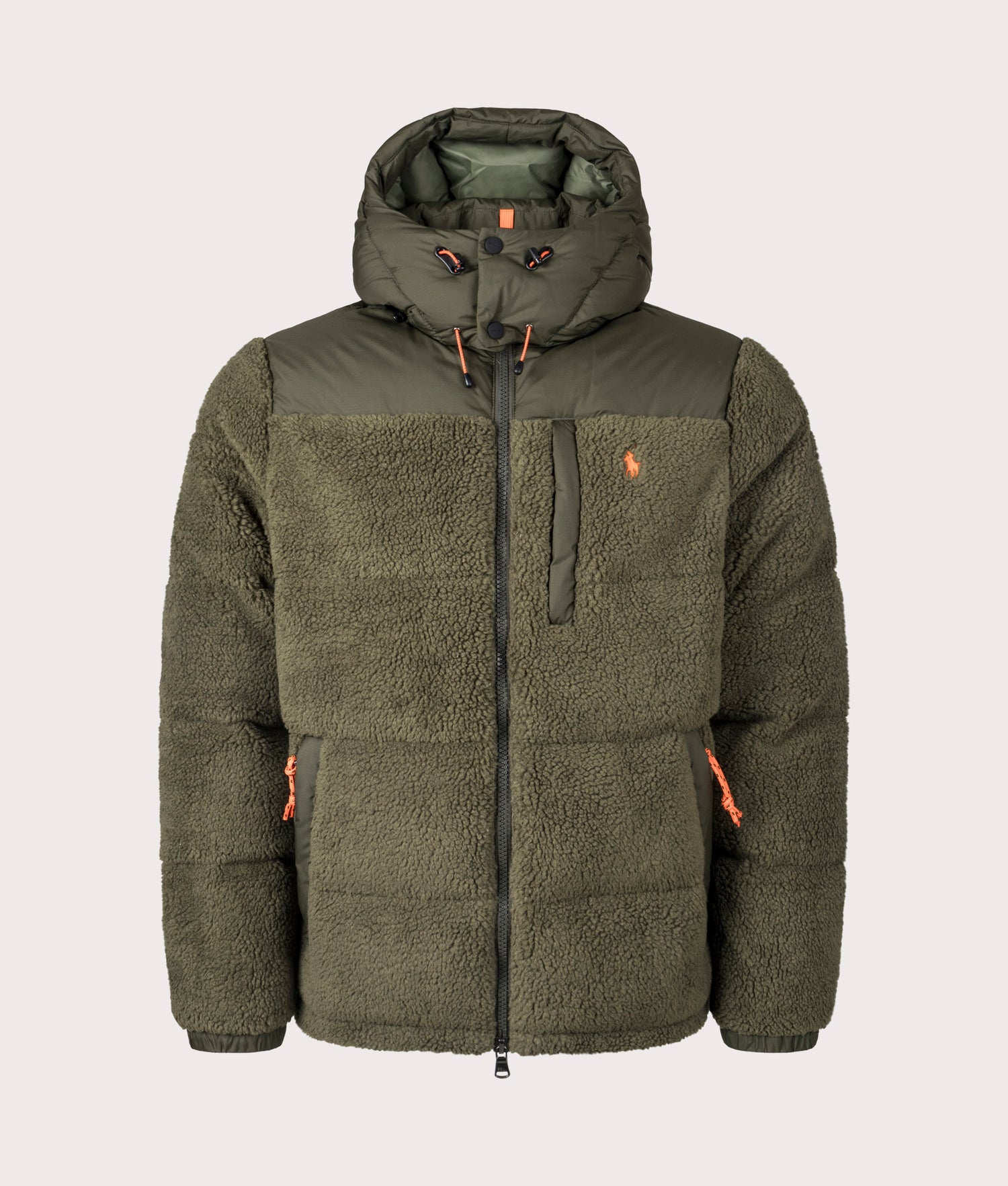 The Gorham Hybrid Down Jacket in Company Olive Polo Ralph Lauren EQVVS