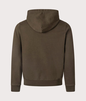 Discover the Polo Ralph Lauren Loopback Fleece Hoodie in Dark Loden. Back Shot EQVVS