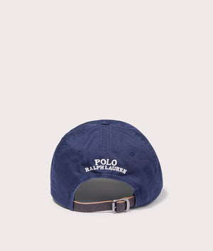 Polo Ralph Lauren Polo Bear Twill Ball Cap in Newport navy at EQVVS Back Shot