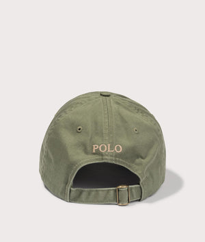 Polo Ralph Lauren Classic Sport Cap in Garden Trail Green. Back Shot at EQVVS.