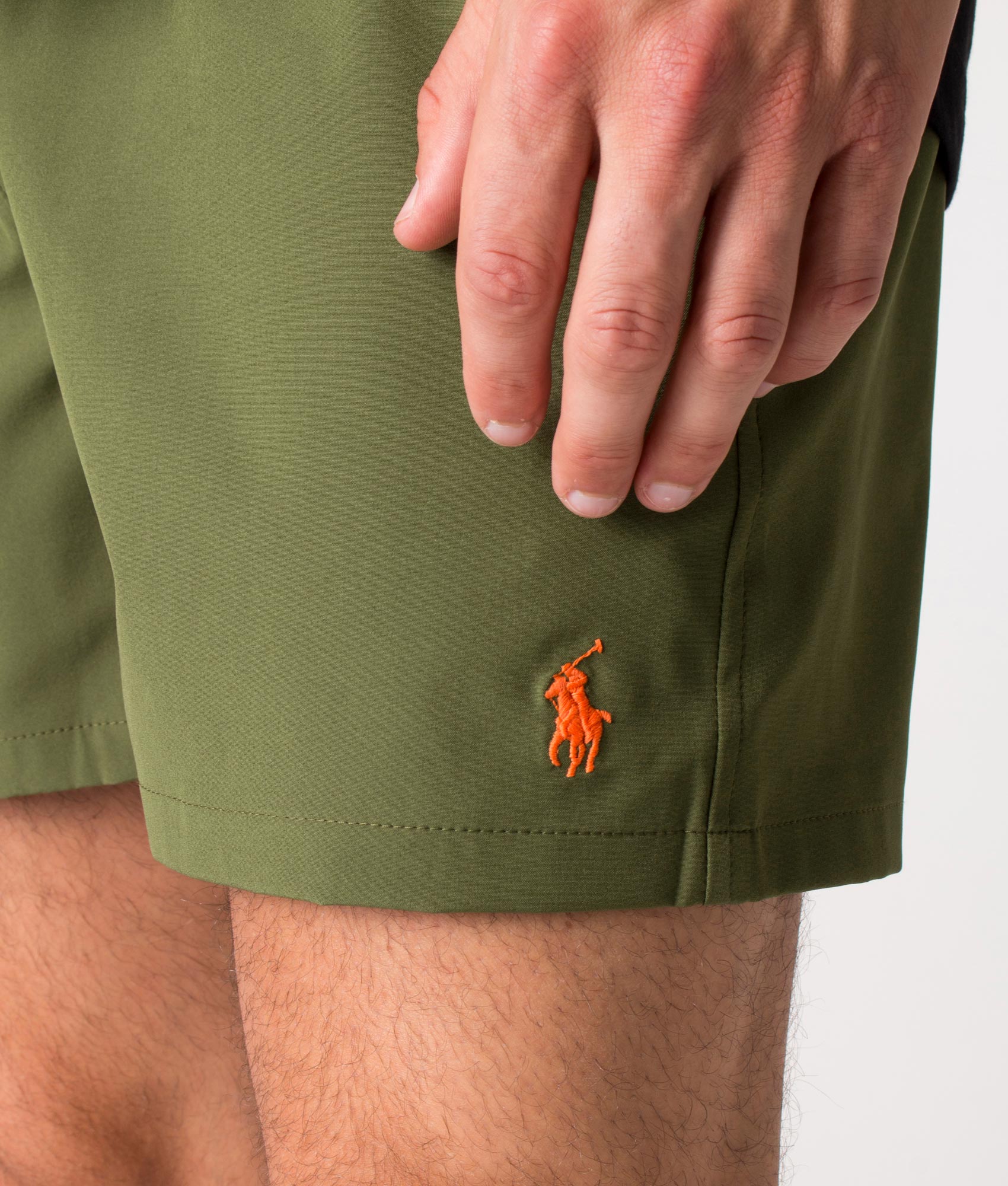 Ralph lauren discount olive swim shorts