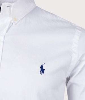 Slim-Fit-Twill-Sport-Shirt-White-Polo-Ralph-Lauren-EQVVS