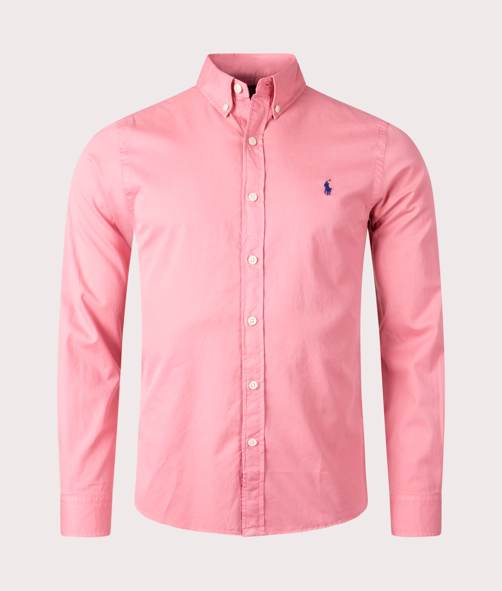 Slim Fit Twill Sport Shirt in Desert Rose | Polo Ralph Lauren | EQVVS