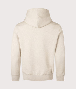 Polo Ralph Lauren Script Chest Logo Hoodie in Tuscan Beige Heather. EQVVS Back Shot.