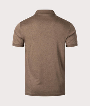 Polo Ralph Lauren Custom Slim Fit Soft Cotton Polo Shirt in Cedar. Back Shot at EQVVS.