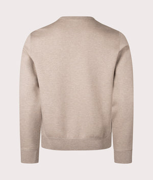 Ralph Lauren, Double-Knit Sweatshirt, Adirondack Heather, Eqvvs Menswear, back shot angle
