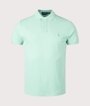 Custom Slim Fit Mesh Polo Shirt