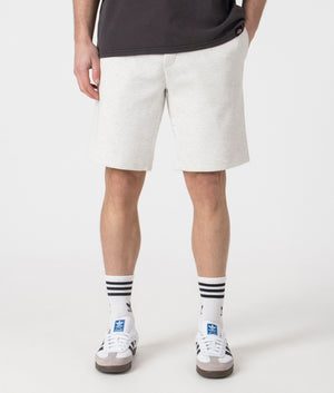 Regular Fit Double Knit Athletic Sweat Shorts