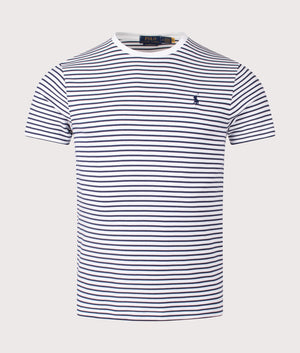 Custom Slim Striped Soft Cotton T-Shirt