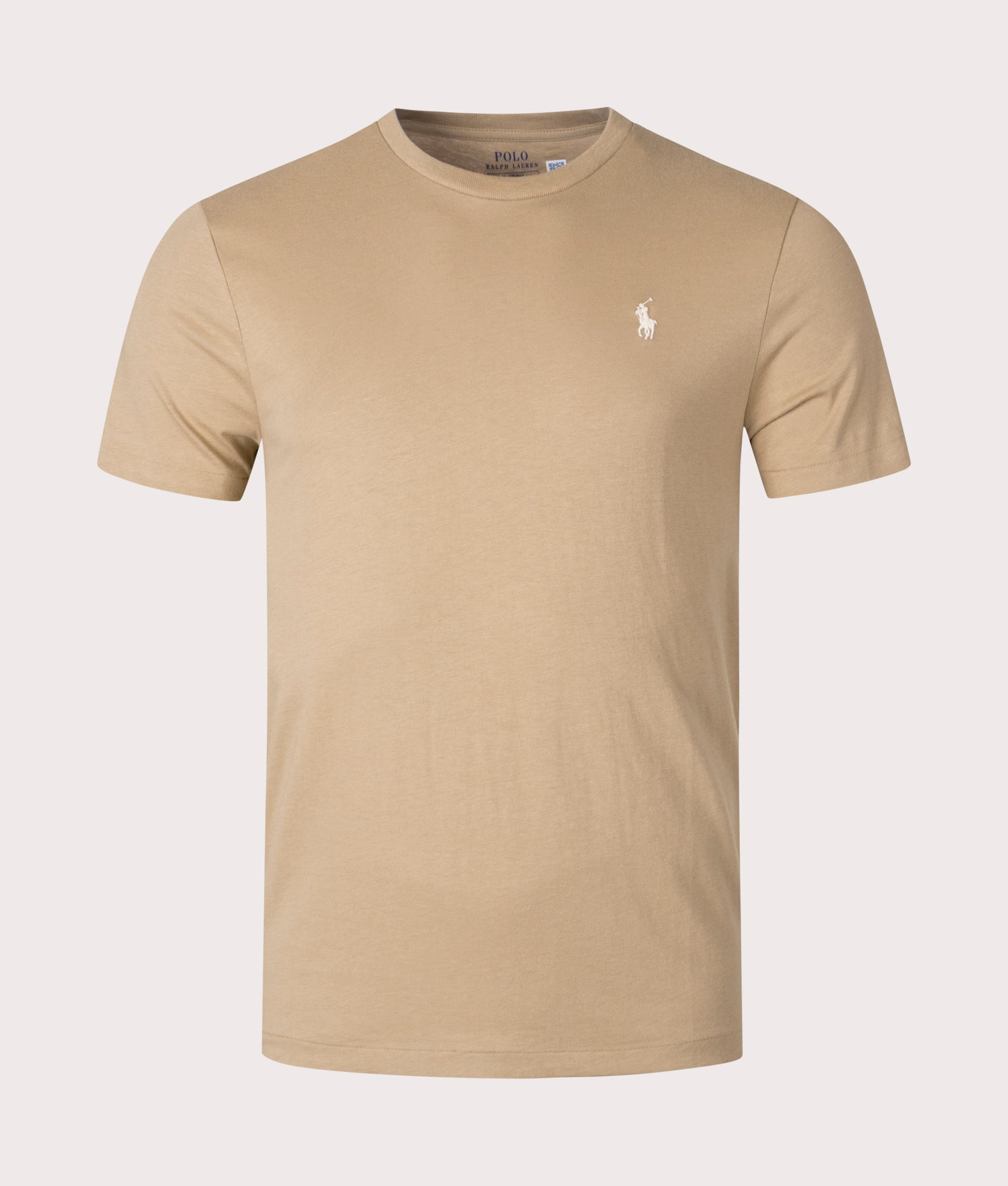 Custom Slim Fit T Shirt Cafe Tan Polo Ralph Lauren EQVVS