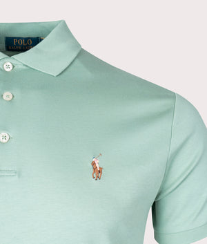 POLO RALPH LAUREN CUSTOM SLIM FIT SOFT COTTON POLO SHIRT, Men's Polo Shirt