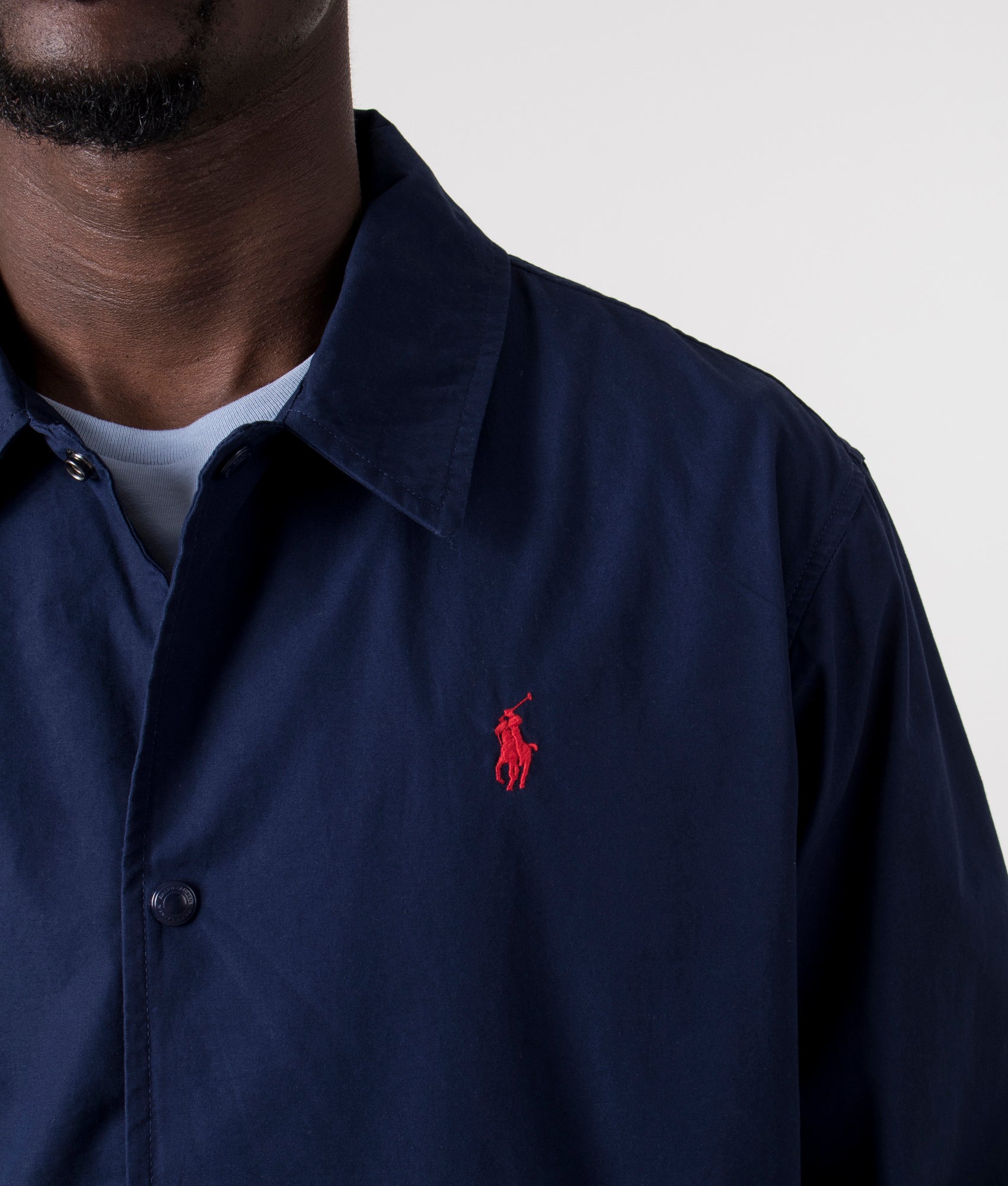 Poplin Coach Windbreaker Newport Navy | Polo Ralph Lauren | EQVVS