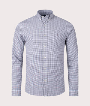 Slim-Fit-Gingham-Stretch-Poplin-Shirt-Loft-Grey/White-Polo-Ralph-Lauren-EQVVS