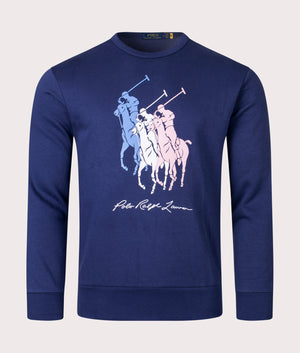 Polo Player Sweatshirt - Navy - Polo Ralph Lauren - EQVVS - Front