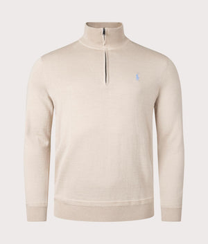 Quarter-Zip-Yarn-Sweatshirt-Basic-Sand-Polo-Ralph-Lauren-EQVVS-Front-Image