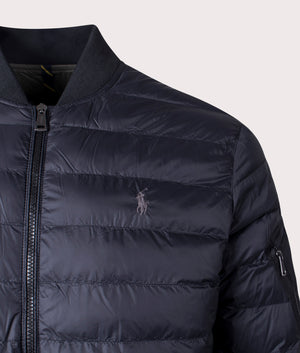 Terra Insulated Bomber Jacket Navy, Polo Ralph Lauren, EQVVS,  Detail