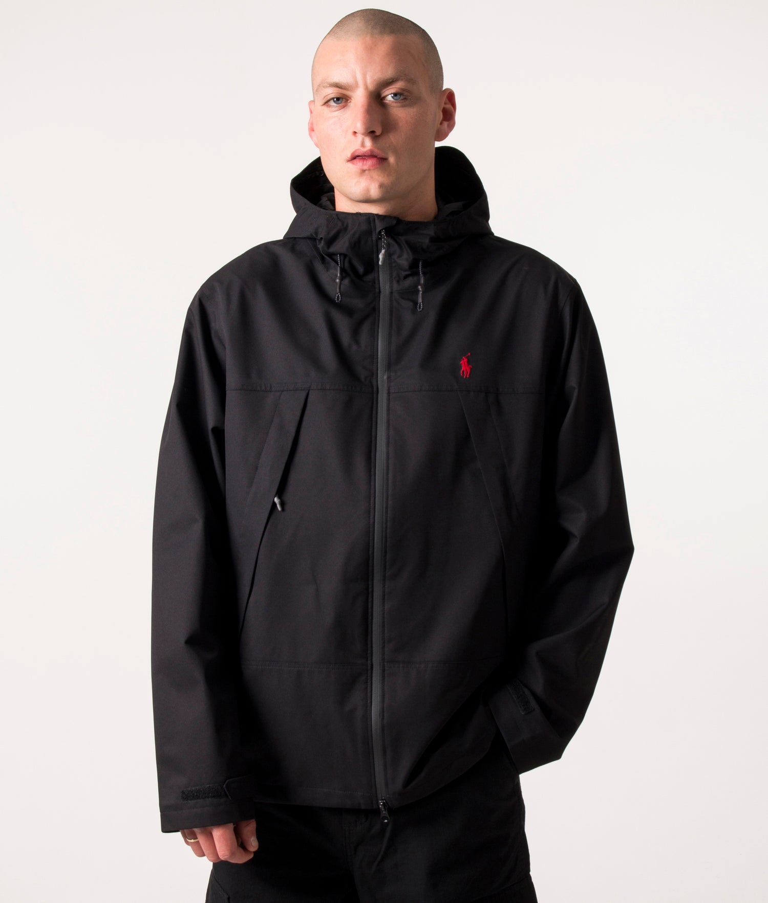 Polo ralph lauren black bomber jacket on sale