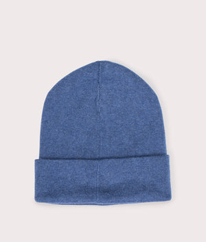 Combed Cotton Beanie Blue Heather Polo Ralph Lauren Back Shot at EQVVS