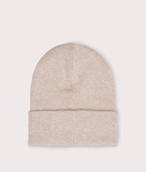 Polo Ralph Lauren Combed Cotton Beanie Beige Heather Back Shot at EQVVS