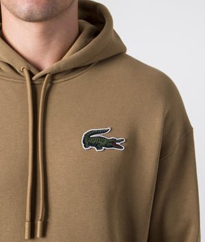 Organic Cotton Hoodie - Cookie - Lacoste - EQVVS