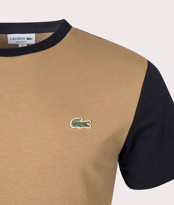 T shirt lacoste discount kaki