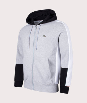 Lacoste color block hoodie best sale