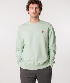 Pale green sweatshirt sale