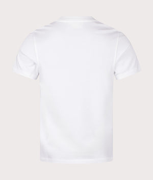 Ami De Coeur Tonal T-Shirt in White by Ami. EQVVS Shot.