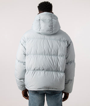 AMI Down Jacket - Aquamarine - EQVVS -Back 