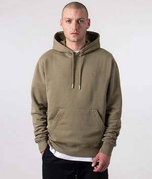 Ami De Couer Hoodie - Taupe - AMI - EQVVS - Front