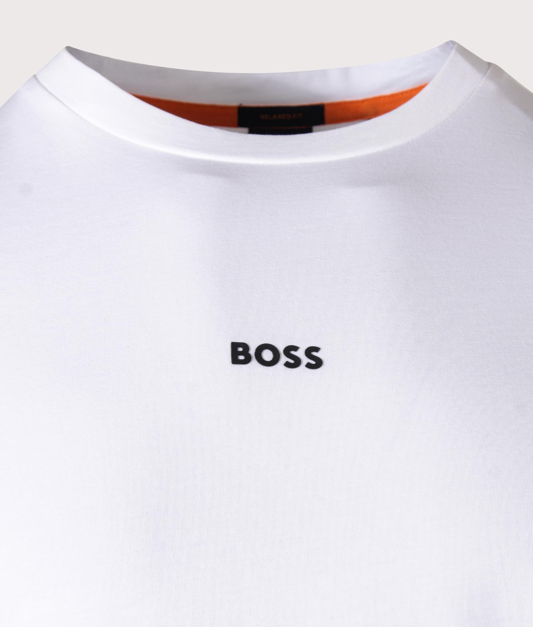 Boss white t shirt best sale