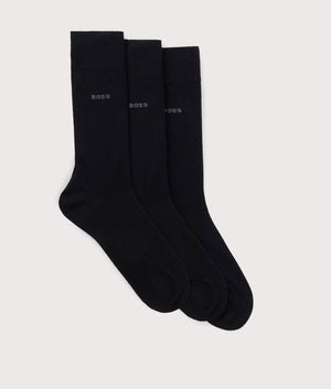 3 pack ribbed socks by BOSS. Shot at EQVVS. 