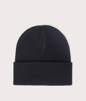 adidas Originals Adicolor Cuff Beanie in Black. Back Shot at EQVVS