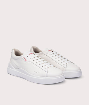 Leather Blake Tenn LT N Trainers White | HUGO | EQVVS