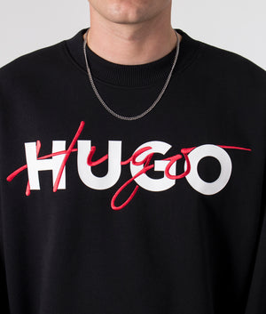 Relaxed-Fit-Droyko-Sweatshirt-Black-HUGO-EQVVS