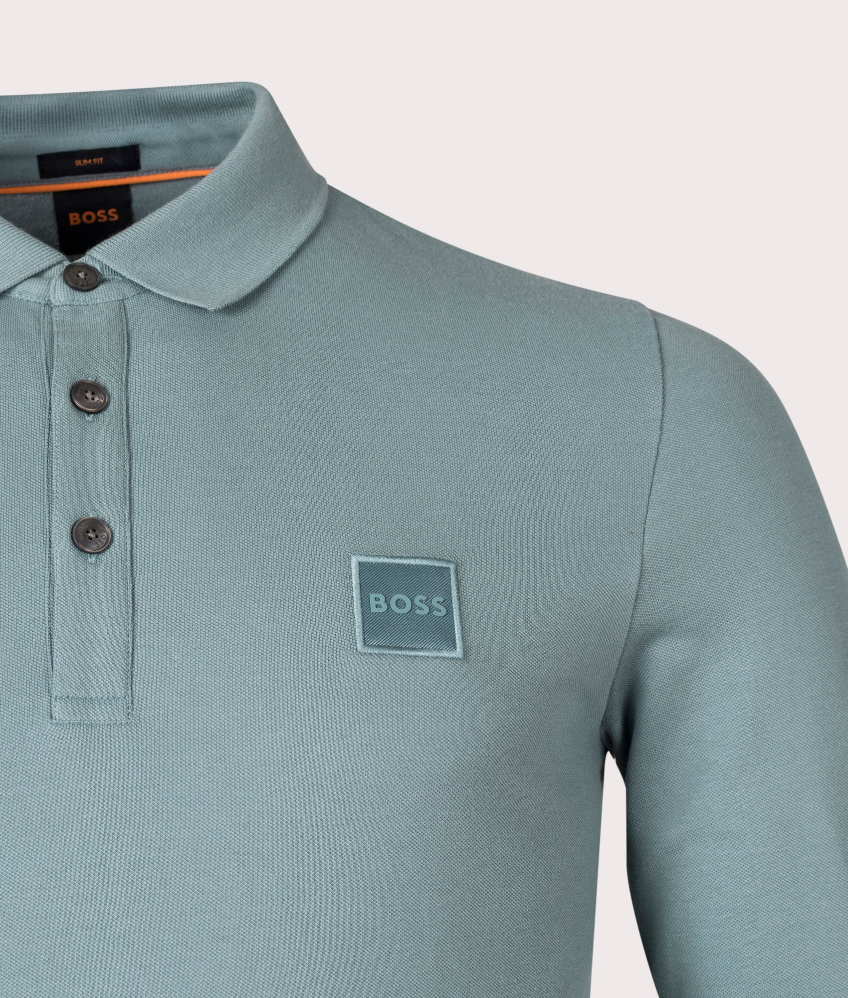 Boss green long sleeve polo sale