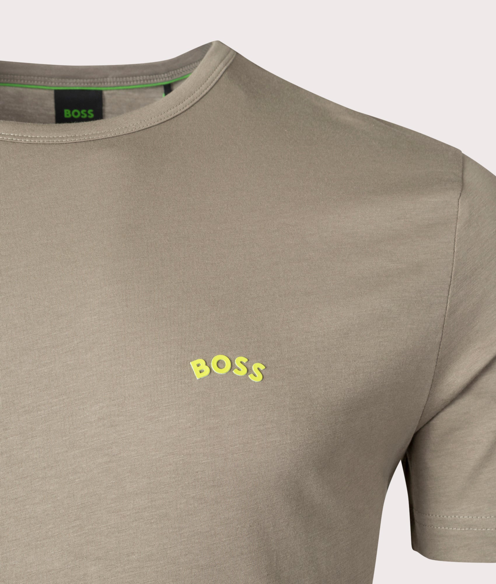 Hugo boss store olive t shirt