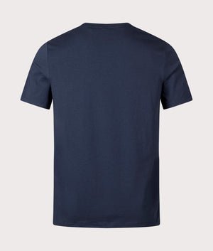 BOSS Mix & Match T-Shirt in Dark Blue for men at EQVVS Back Shot