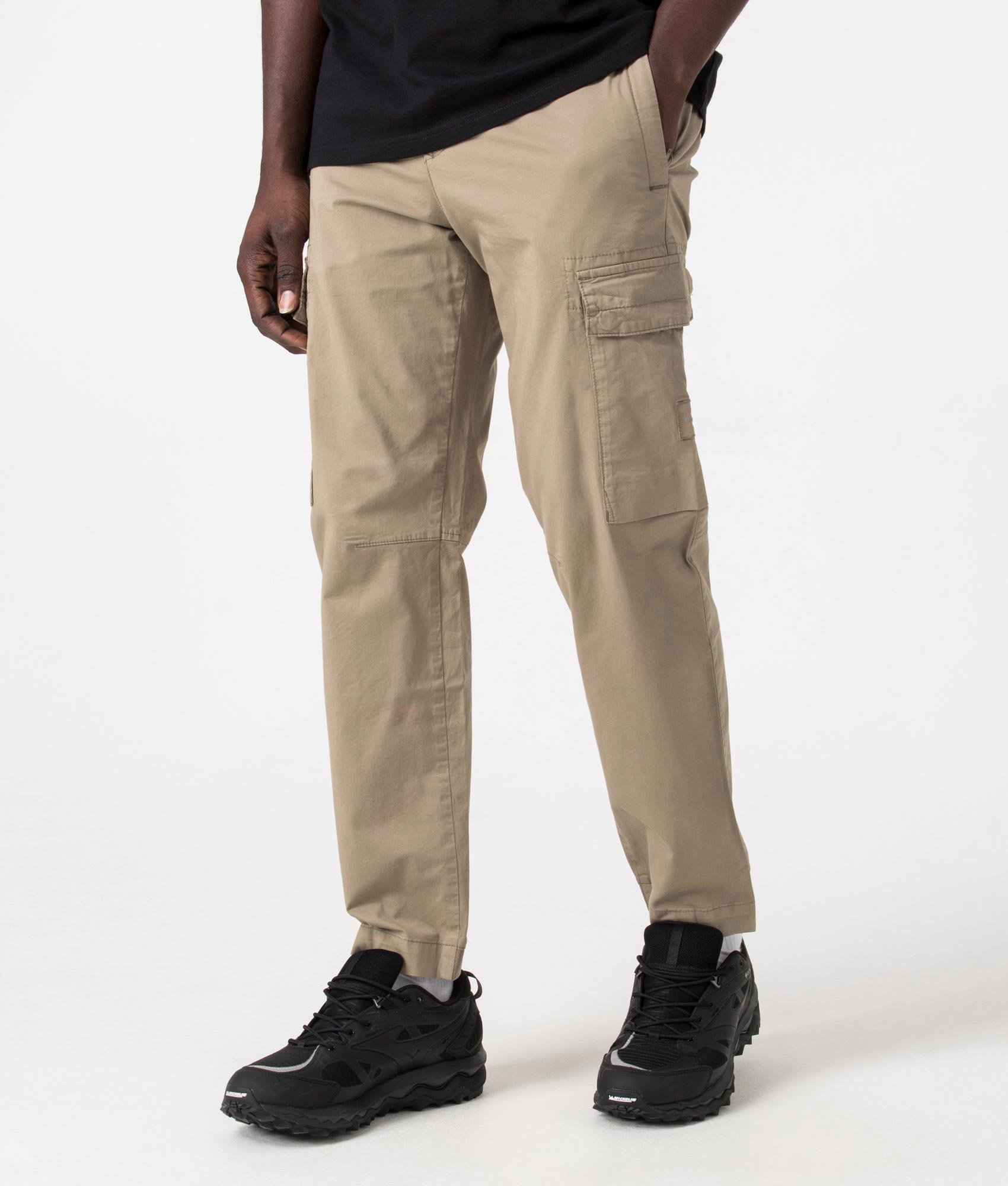 Sisla 6 Cargo Pants Open Brown | BOSS | EQVVS