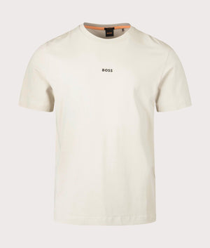 Relaxed Fit Tchup T-Shirt in Light Beige by BOSS, EQVVS, Front image