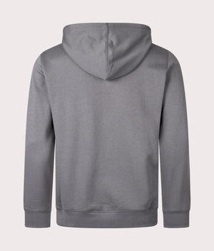 BOSS Dark Grey Wetalk Hoodie for men, 100% Cotton, at EQVVS Back Shot