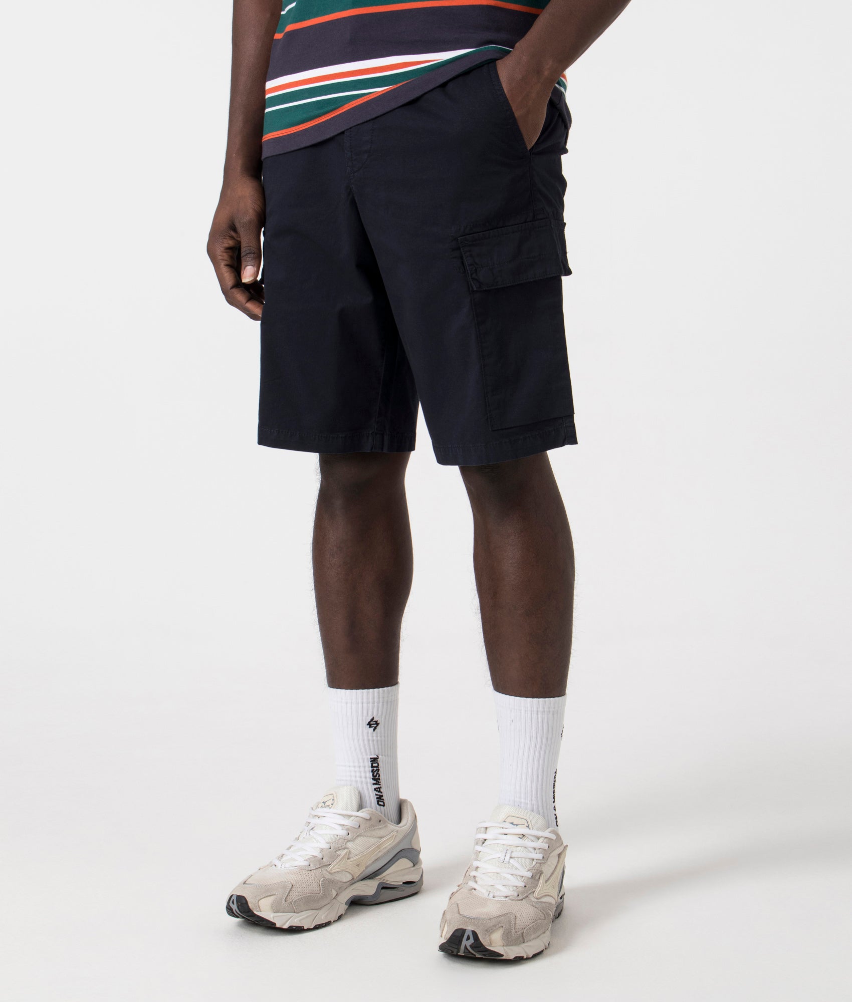 Sisla 6 Cargo Shorts Dark Blue | BOSS | EQVVS