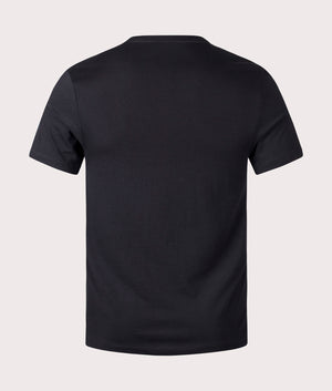 BOSS Mix & Match T-Shirt in Black for Men, 100% Cotton at EQVVS Back Shot