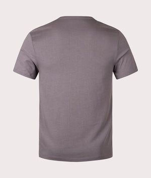 BOSS Mix & Match T-Shirt in Brown for Men, 100% Cotton at EQVVS Back Shot