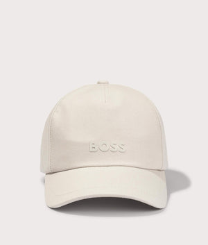 BOSS Fresco Cap in Light Beige at EQVVS Front Shot