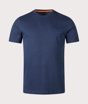 BOSS Tales T-Shirt in Open Blue for Men at EQVVS Front Shot