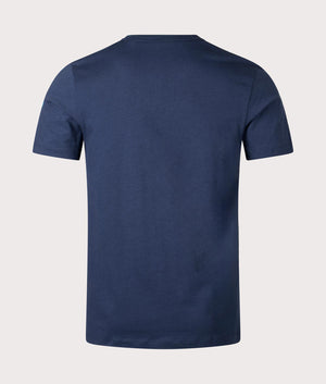 BOSS Tales T-Shirt in Open Blue for Men at EQVVS Back Shot