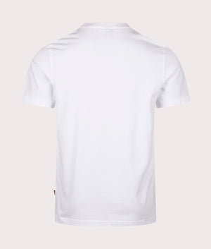 Relaxed Fit Te Building T-Shirt in White by BOSS. EQVVS Shot.